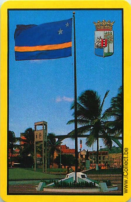 Single Swap Playing Cards Flag Flag Curacao (PS18-36F)