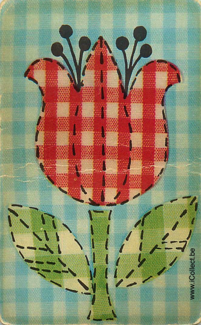 Single Swap Playing Cards Flower Tulips (PS24-16F)