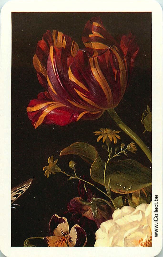 Single Swap Playing Cards Flower Tulips (PS24-17A) - Click Image to Close