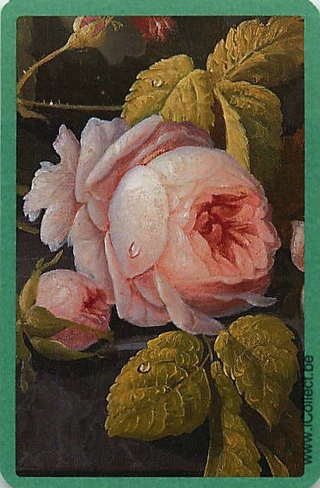 Single Swap Playing Cards Flower Rose (PS21-03I)