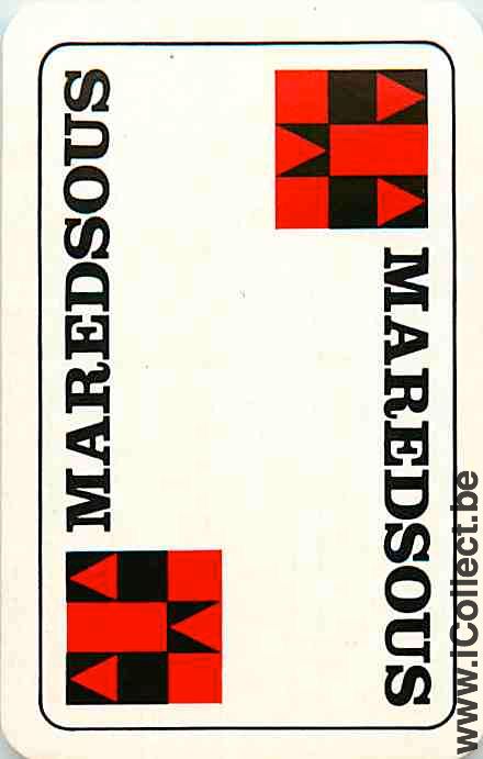 Single Swap Playing Cards Cheese Maredsous (PS08-13I) - Click Image to Close