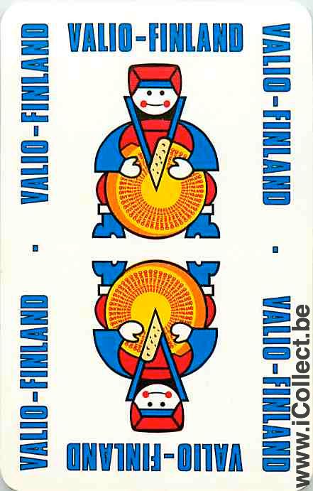Single Swap Playing Cards Cheese Valio Finland (PS08-47C) - Click Image to Close