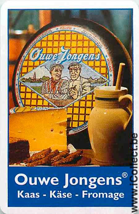 Single Playing Cards Cheese Ouwe Jongens (PS08-47I)