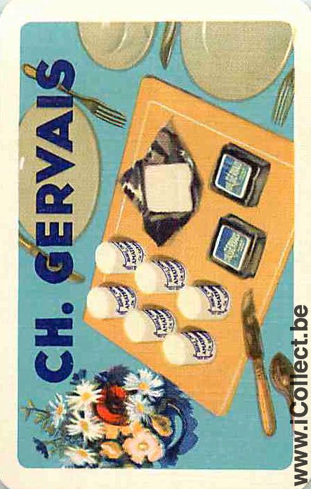 Single Playing Cards Food Ch. Gervais (PS12-44D) - Click Image to Close