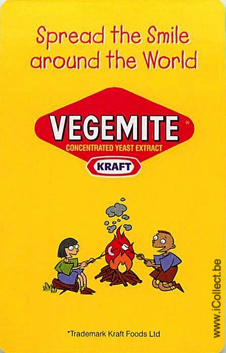 Single Swap Playing Cards Food Kraft Vegemite (PS18-55C)