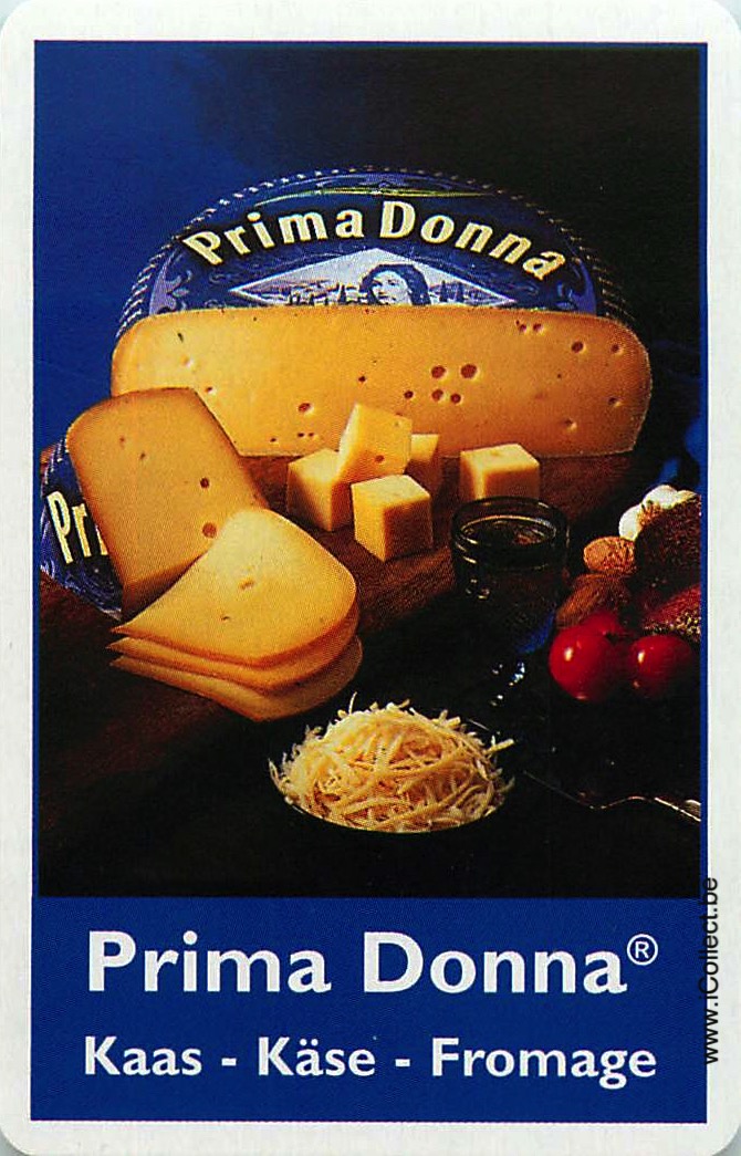 Single Swap Playing Cards Prima Donna Cheese (PS02-54C)