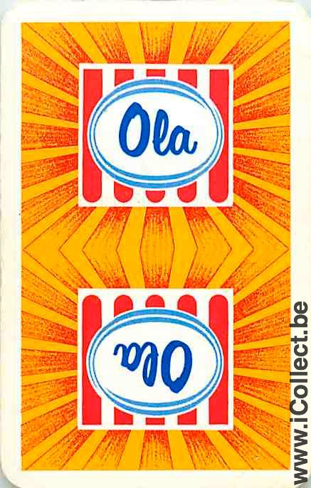 Single Swap Playing Cards Ice Cream Ola (PS09-42D) - Click Image to Close