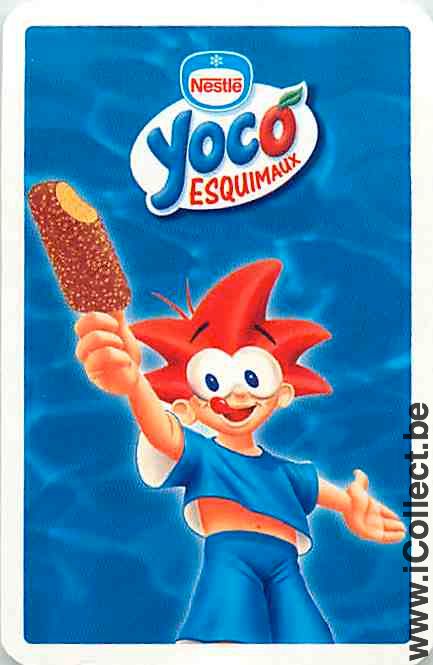 Single Playing Cards Ice Cream Yoco Nestle (PS09-47A)