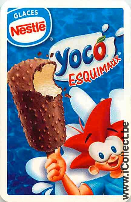 Single Swap Playing Cards Ice Cream Yoco Nestle (PS06-47H)