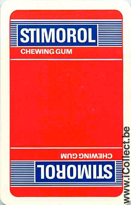 Single Swap Playing Cards Stimorol Chewing Gum (PS12-01D)