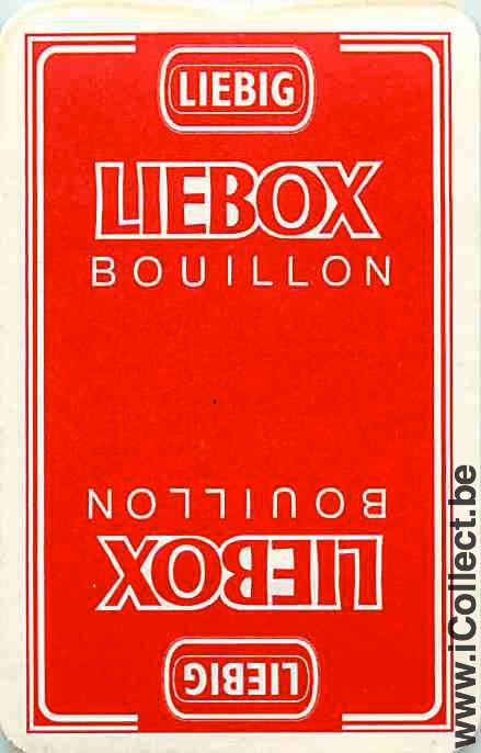 Single Playing Cards Food Liebig (PS12-02G)
