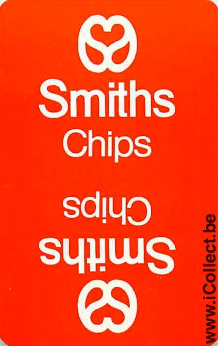 Single Swap Playing Cards Food Chips Smiths (PS12-06F) - Click Image to Close