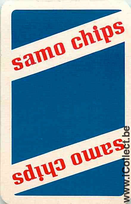 Single Playing Cards Food Chips Samo (PS12-07I)