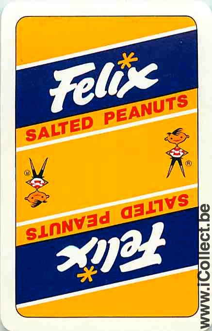 Single Swap Playing Cards Peanuts Felix Salted (PS11-02H)