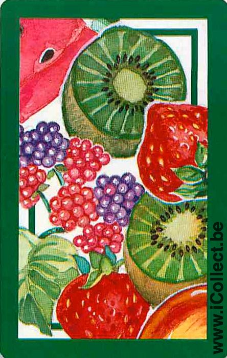 Single Playing Cards Food Fruits (PS15-07B)