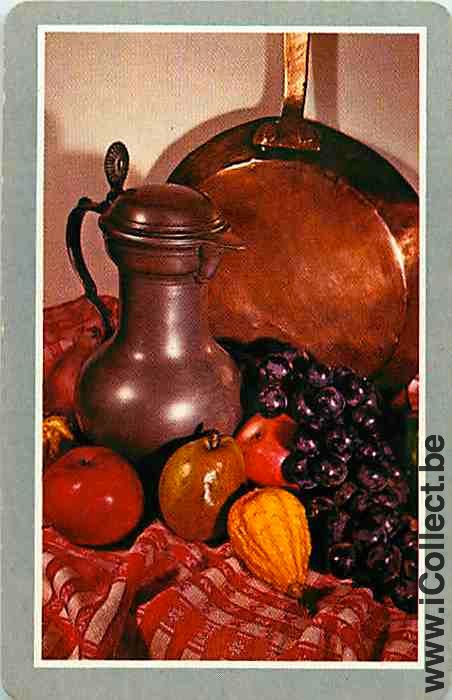 Single Playing Cards Food Fruits (PS15-07I)