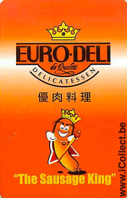 Single Playing Cards Food Euro Deli (PS12-22A) - Click Image to Close