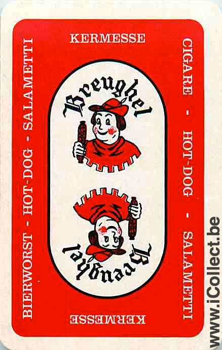 Single Swap Playing Cards Food Breughel Kermesse (PS12-22B) - Click Image to Close