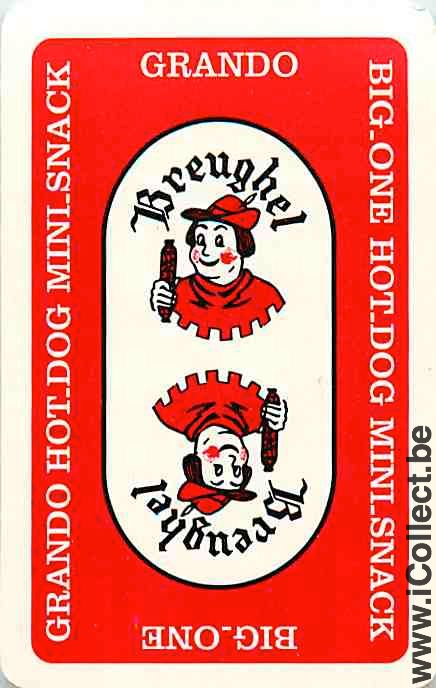 Single Swap Playing Cards Food Breughel Grando (PS12-22C) - Click Image to Close