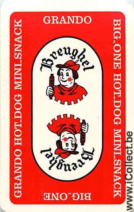 Single Swap Playing Cards Food Breughel Grando (PS12-22C)