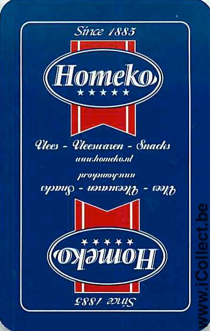 Single Playing Cards Food Hoeko (PS12-52H)