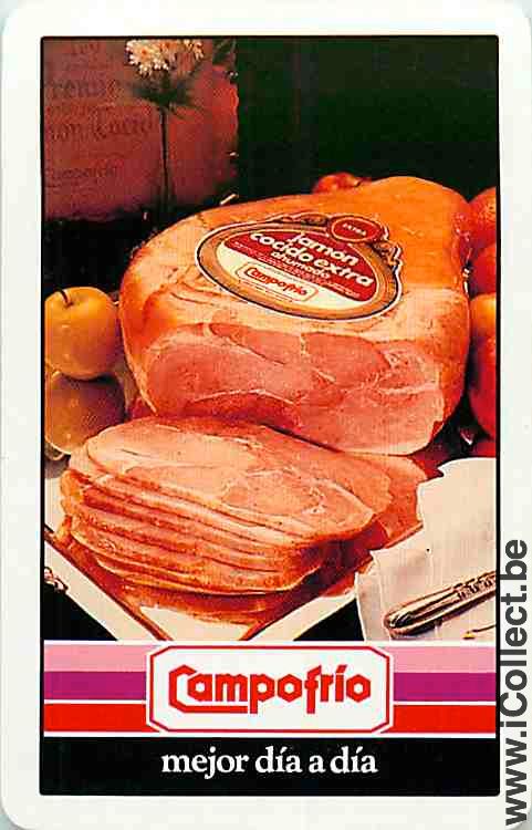 Single Playing Cards Food Campofrio Ham (PS12-54A)