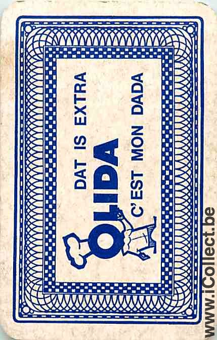 Single Playing Cards Food Delicatessen Olida (PS14-04H)
