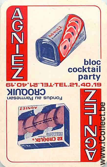 Single Playing Cards Food Agniez Delicatessen (PS11-41D)