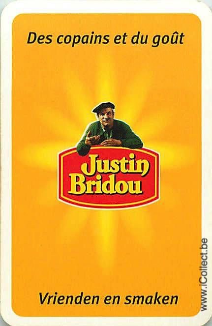 Single Swap Playing Cards Justin Bridou (PS01-24H) - Click Image to Close