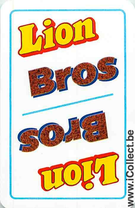 Single Swap Playing Cards Food Lion Bros (PS12-48G) - Click Image to Close