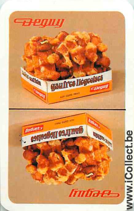 Single Swap Playing Cards Food Deguy Waffles (PS11-01A) - Click Image to Close