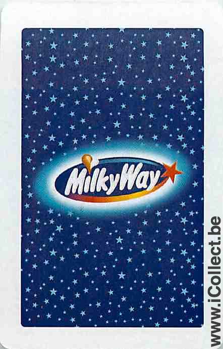 Single Swap Playing Cards Food Milky Way Chocolate (PS11-01C) - Click Image to Close