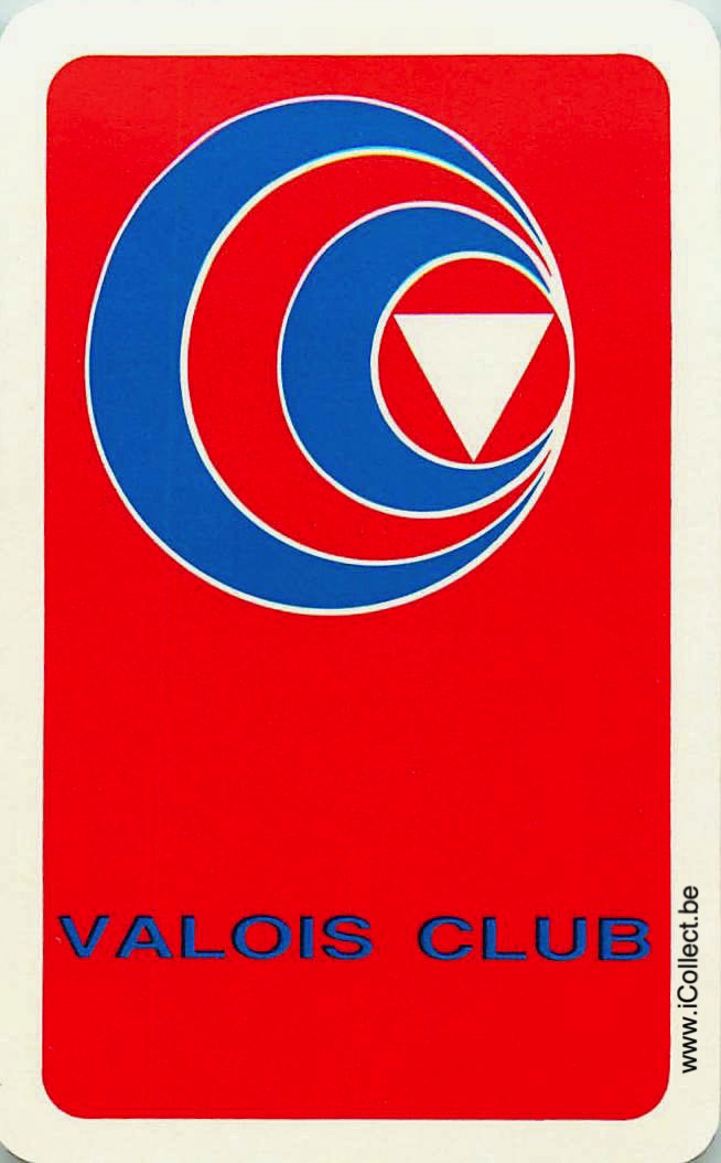 Single Swap Playing Cards Food Valois Club (PS09-50F)