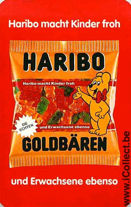 Single Playing Cards Food Candy Haribo (PS12-55B)