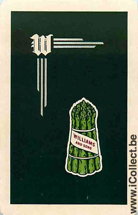 Single Playing Cards Food Salsufi Williams & Sons (PS11-02B)