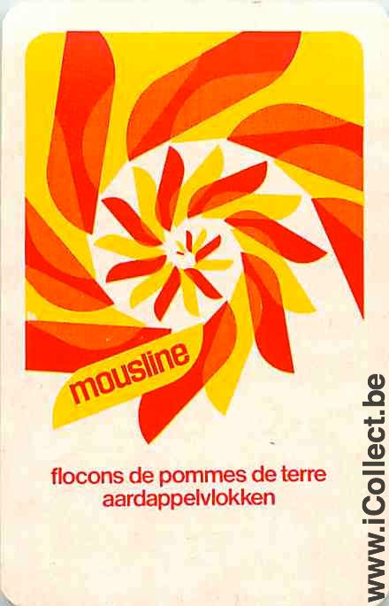 Single Playing Cards Food Potato Flake Mouseline (PS11-02E) - Click Image to Close