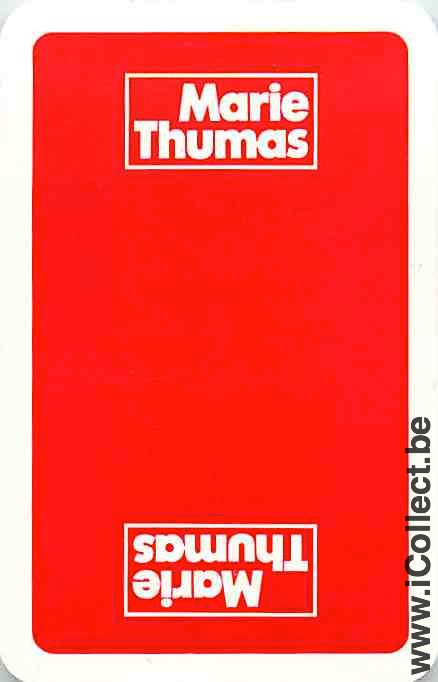 Single Playing Cards Food Vegetables Marie Thumas (PS13-28H)