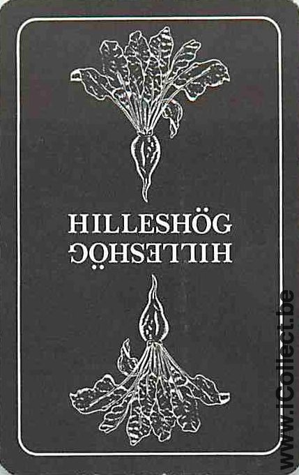 Single Playing Cards Food Beet Hilleshog (PS13-44G) - Click Image to Close