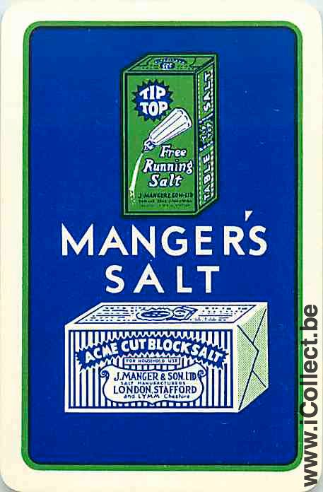 Single Playing Cards Food Manger's salt (PS15-08H)