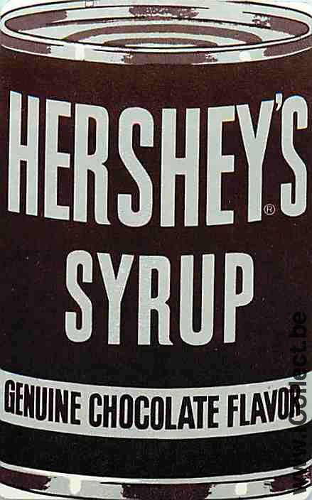 Single Playing Cards Food Hershey's Syrup Chocolate (PS15-09A)