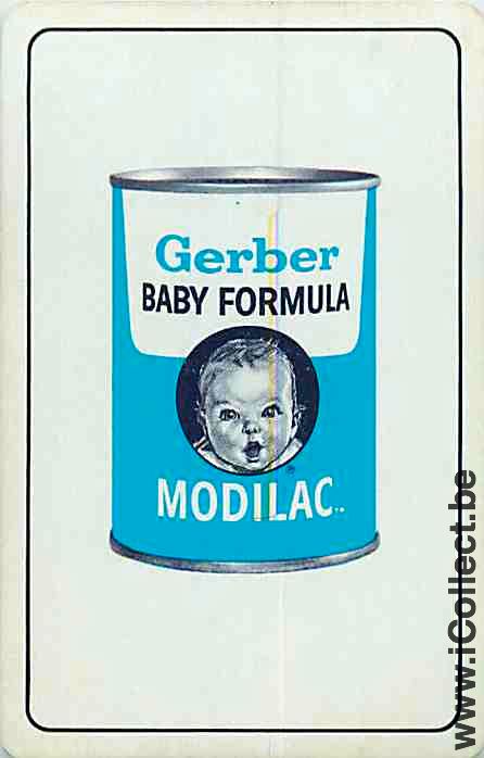 Single Playing Cards Food Gerber Modilac (PS11-15E)