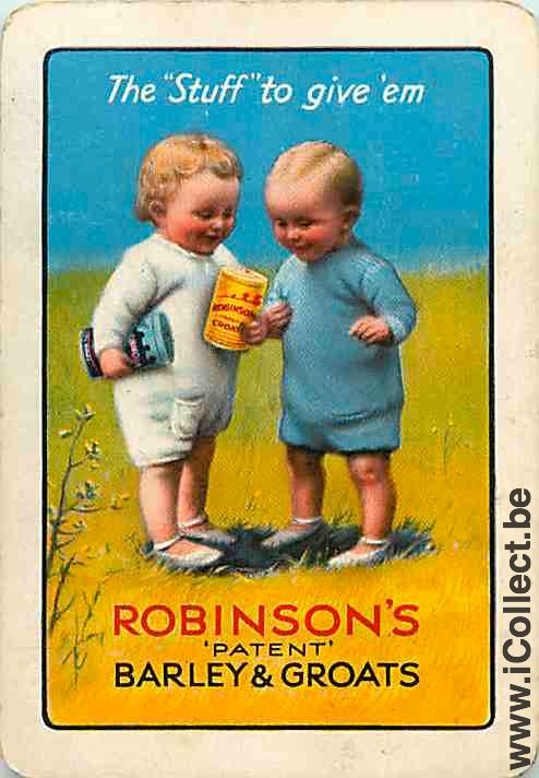 Single Playing Cards Food Robinson's Barley & Groats (PS11-16E)