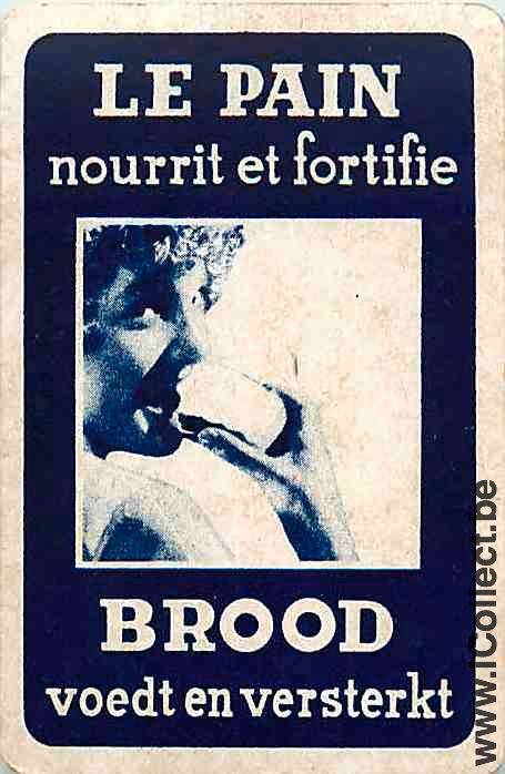 Single Playing Cards Food Bread (PS15-02A)