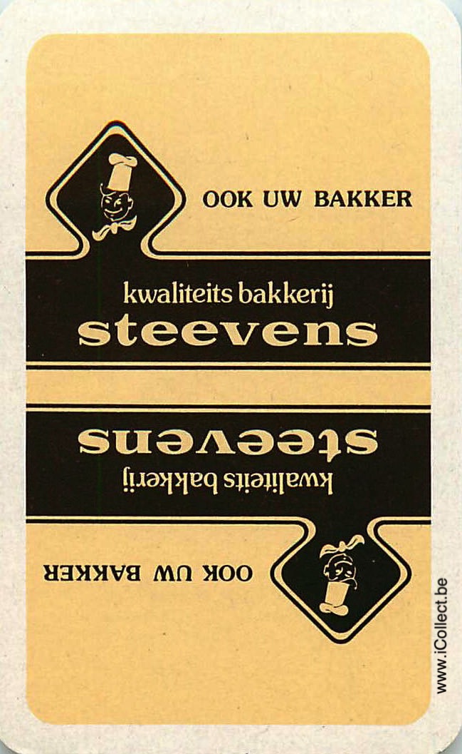 Single Swap Playing Cards Food Steevens (PS09-29E)