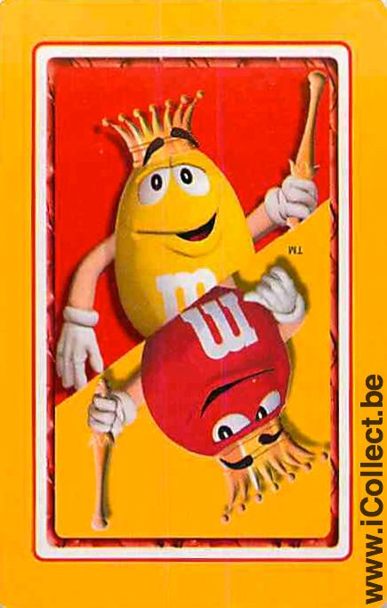Single Swap Playing Cards Food M&Ms (PS12-49C) - Click Image to Close
