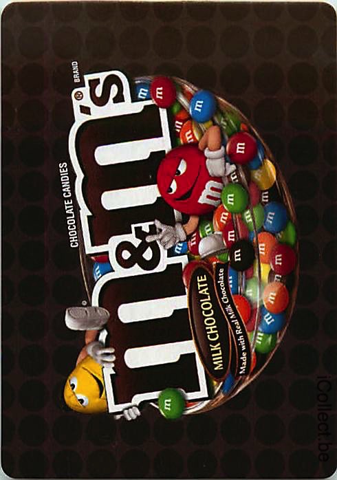 Single Swap Playing Cards Food M&Ms (PS09-47B) - Click Image to Close
