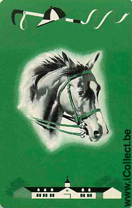 Single Playing Cards Horse Head (PS10-26A)