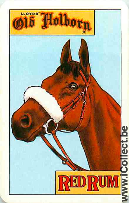 Single Swap Playing Cards Horse Head to Left (PS02-57B)