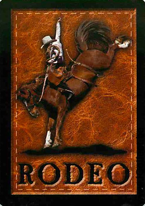 Single Playing Cards Horse Cowboy Rodeo (PS10-28C)