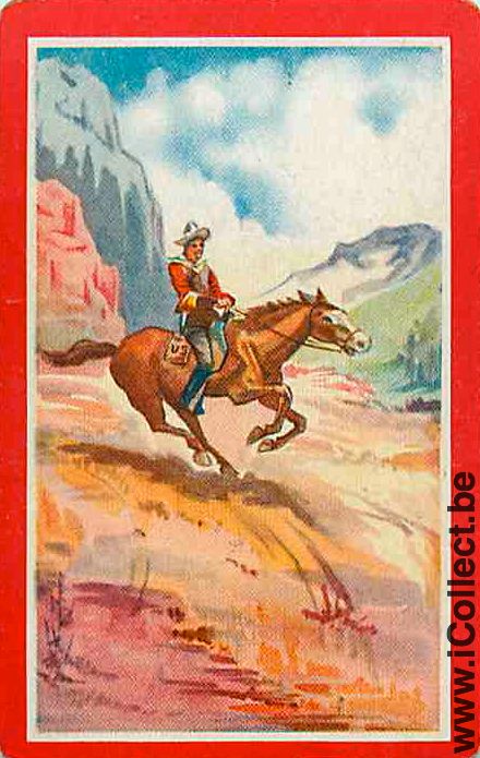 Single Playing Cards Horse Cowboy (PS13-26E)
